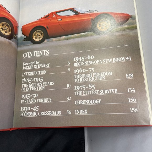 The Centenary of The Car 1885-1985 Andrew Whyte Hardcover Book Vintage Dustcover - Picture 8 of 12